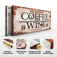 Load image into Gallery viewer, Coffee and Wine Sign II