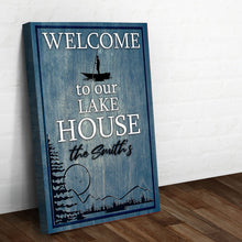 Load image into Gallery viewer, Welcome To Our Lake House Sign
