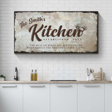 Load image into Gallery viewer, Family Kitchen Sign III