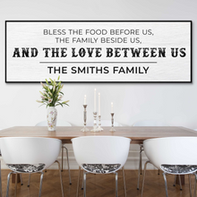Load image into Gallery viewer, Family Blessing: Bless the Food Sign
