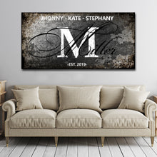 Load image into Gallery viewer, Family Last Name Sign
