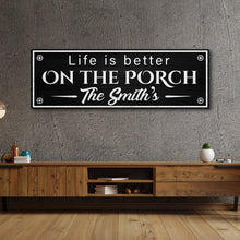 Load image into Gallery viewer, Family Name Porch Sign