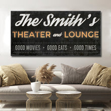 Load image into Gallery viewer, Family Theater and Lounge Sign III