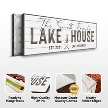 Load image into Gallery viewer, Classic Family Lake House Sign