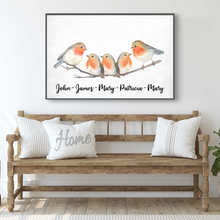 Load image into Gallery viewer, Family Flock of Birds Sign