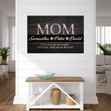 Load image into Gallery viewer, You Are the World, Mom Sign
