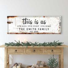 Load image into Gallery viewer, This Is Us Rustic Sign