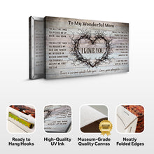 Load image into Gallery viewer, To My Wonderful Mom Happy Mother's Day Sign