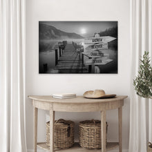 Load image into Gallery viewer, Family Names Lake Dock Sign