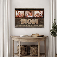 Load image into Gallery viewer, Mother's Day Sign To Us You Are The World