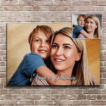 Load image into Gallery viewer, Mother's Day Cartoon Portrait Sign