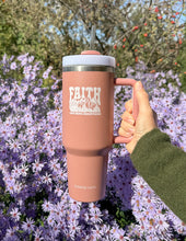 Load image into Gallery viewer, Faith Can Move Mountains 40 oz Tumbler