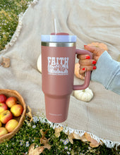 Load image into Gallery viewer, Faith Can Move Mountains 40 oz Tumbler