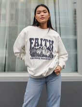Load image into Gallery viewer, Faith Can Move Mountains Unisex Crewneck