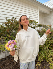 Load image into Gallery viewer, Faith Over Fear Taupe Unisex Hoodie