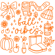 Load image into Gallery viewer, Fall Vibes DTF Transfer