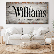 Load image into Gallery viewer, Family Sign XXIV