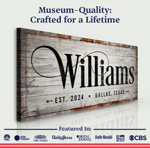 Load image into Gallery viewer, Family Sign XXIV