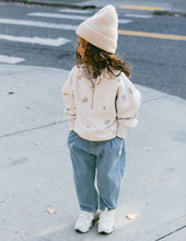 Load image into Gallery viewer, Floral Kids Half-Zip