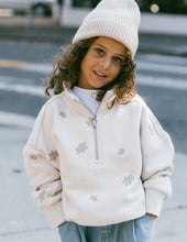 Load image into Gallery viewer, Floral Kids Half-Zip