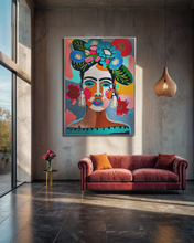 Load image into Gallery viewer, Canvas Print: "Floral Muse III"