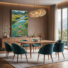 Load image into Gallery viewer, Canvas Print: "Flowing Serenity"