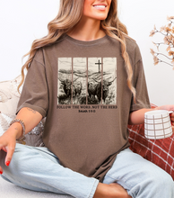 Load image into Gallery viewer, The Word, Not the Herd—Highland Cow T-shirt
