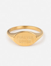 Load image into Gallery viewer, Forever Loved Oval Signet Ring