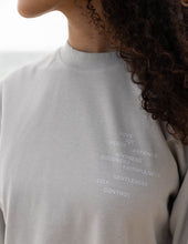 Load image into Gallery viewer, Fruit of the Spirit Grey LS Unisex Tee