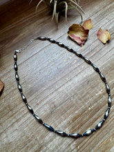 Load image into Gallery viewer, 17 inch Torpedo Sterling Silver Pearls
