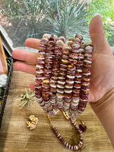 Load image into Gallery viewer, 26 Inch purple spiny with turquoise &amp; shell