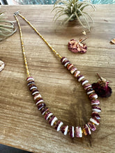 Load image into Gallery viewer, 26 Inch purple spiny with turquoise &amp; shell