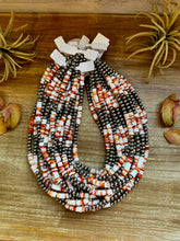 Load image into Gallery viewer, 17-Inch Sterling Silver Pearl &amp; Spiny Oyster Necklace