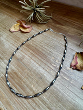 Load image into Gallery viewer, 17 inch Torpedo Sterling Silver Pearls