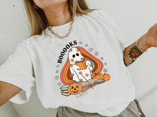 Load image into Gallery viewer, BOOOOOOOKS design flower ghost