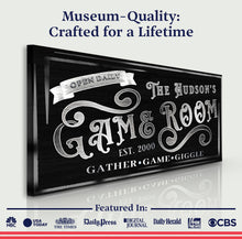 Load image into Gallery viewer, Personalized Game Room Sign II