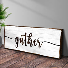 Load image into Gallery viewer, Gather Wall Art Sign II
