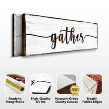 Load image into Gallery viewer, Gather Wall Art Sign II