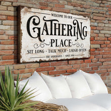 Load image into Gallery viewer, Gathering Place Personalized Sign