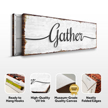 Load image into Gallery viewer, Gather Wall Art Sign