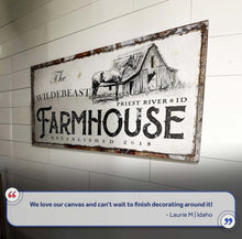 Load image into Gallery viewer, Rustic Horse Farmhouse Sign