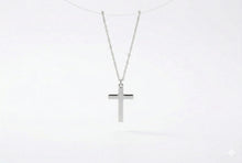 Load image into Gallery viewer, Radiant Faith Cross Necklace in Silver, Gold and Rose