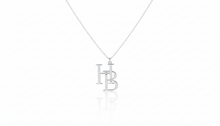 Load image into Gallery viewer, Custom Name Jewelry - Personalized Interlocking Letter Necklace