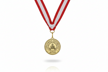 Load image into Gallery viewer, Engraved College Logo Medal - 925 Sterling Silver Graduation Gift for Proud Graduates