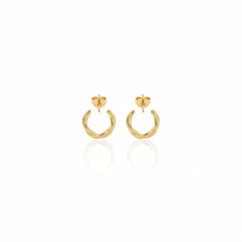 Load image into Gallery viewer, Huggies Waterproof Infinity Hoop Earrings