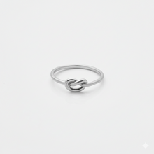 Load image into Gallery viewer, Infinity Knot Promise Ring in Sterling Silver