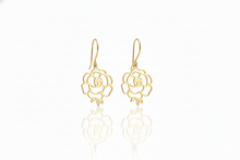 Load image into Gallery viewer, Birth Flower Earrings - Dazzling Floral Designs