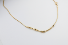 Load image into Gallery viewer, SilverGoldandRose Custom Morse Code Necklace - Personalized Hidden Message Jewelry