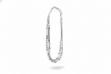Load image into Gallery viewer, Personalized Morse Code Bracelet - Two Strands of Hidden Messages in 925 Sterling Silver