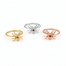 Load image into Gallery viewer, Mystic Aura Spider Ring in 925 Sterling Silver